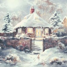 Схема вышивки «Серия "Пейзажи"»