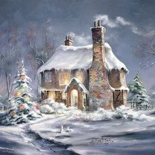 Схема вышивки «Серия "Пейзажи"»