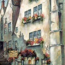 Схема вышивки «Серия "Пейзажи"»