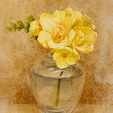 Схема вышивки «фрезия»