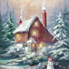 Схема вышивки «Серия "Пейзажи"»