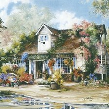 Схема вышивки «Серия "Пейзажи"»