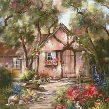 Схема вышивки «Серия "Пейзажи"»