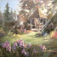 Схема вышивки «Серия "Пейзажи"»