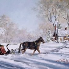 Схема вышивки «Серия "Пейзажи"»