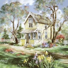 Схема вышивки «Серия "Пейзажи"»