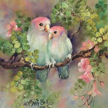 Схема вышивки «Серия "Птицы"»