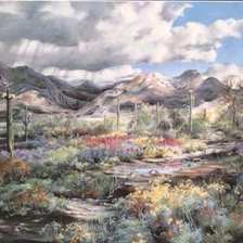 Схема вышивки «Серия "Пейзажи"»