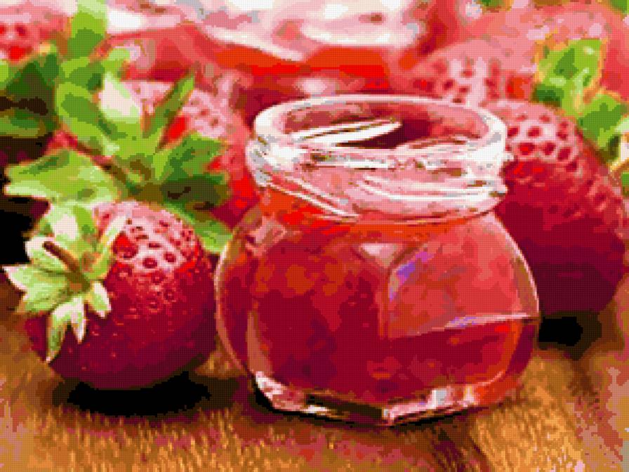 №255905 - кухня, клубника, еда - предпросмотр