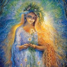 Схема вышивки «ЖЕНСКИЙ ОБРАЗ»