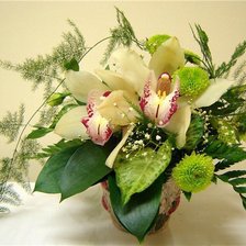 Схема вышивки «цветочная композиция»