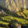 Предпросмотр схемы вышивки «Пейзаж» (№256417)