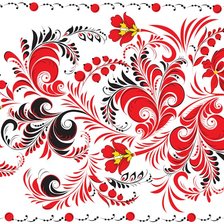 Схема вышивки «русские узоры»