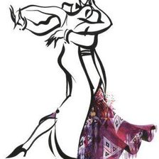 Схема вышивки «Танец»