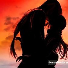 Схема вышивки «Поцелуй»