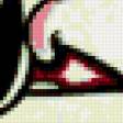 Предпросмотр схемы вышивки «поцелуй» (№256513)