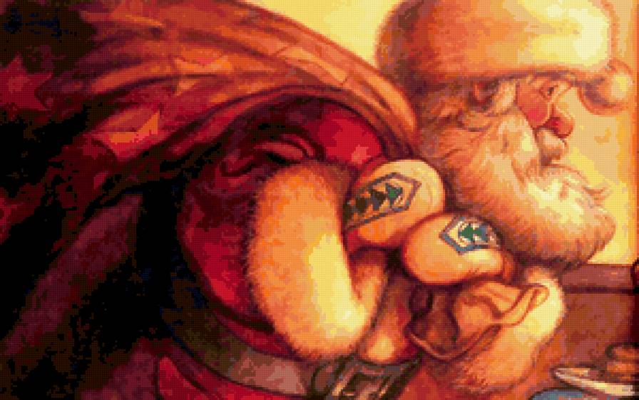 Дед Мороз - новый год - предпросмотр