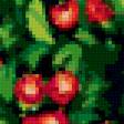 Предпросмотр схемы вышивки «Подушка "Земляника"» (№256655)