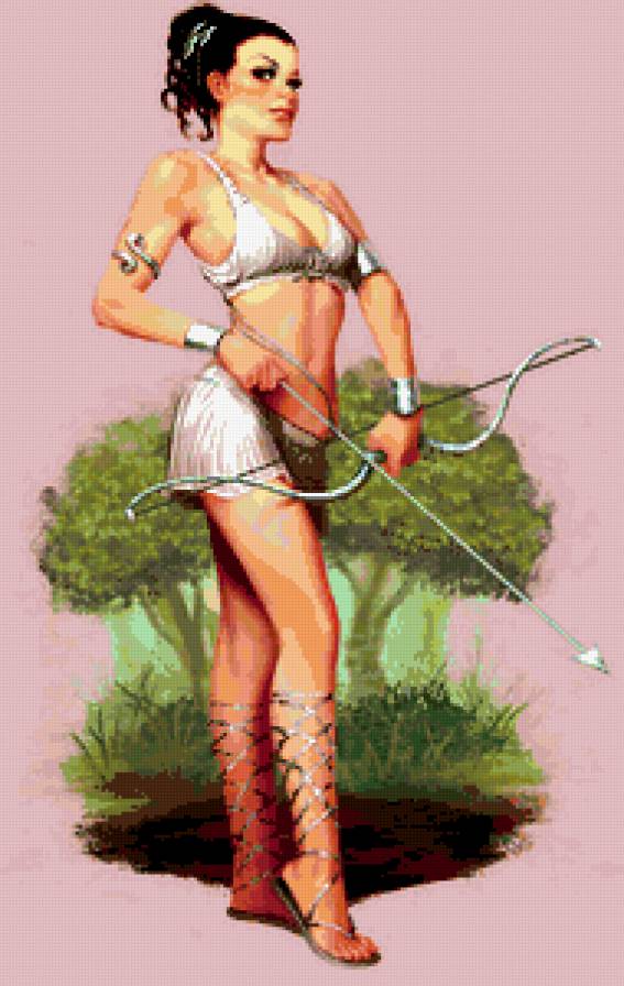 Амазонка - девушка, люди - предпросмотр