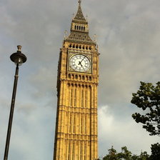 Схема вышивки «Биг Бен»