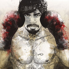 Схема вышивки «Бокс»