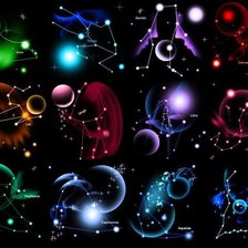 Схема вышивки «гороскоп»