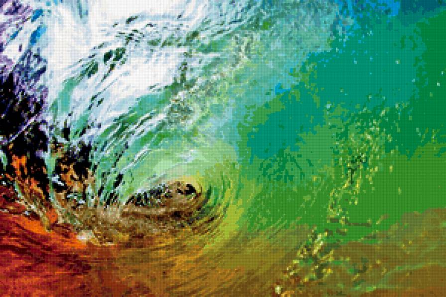 Серия "ВОЛНА" - море, волна - предпросмотр