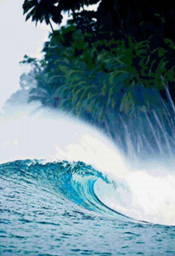 Серия "ВОЛНА" - море, волна - предпросмотр