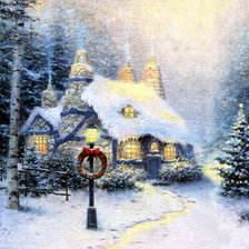 Схема вышивки «рождество»