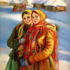 Схема вышивки «Ярмарка»