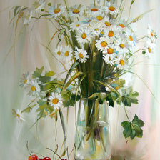 Схема вышивки «цветы»