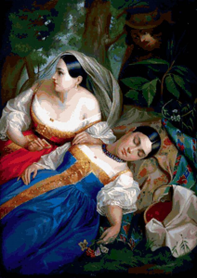 Летний сон - люди, девушка - предпросмотр