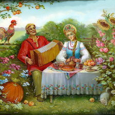 Во саду ли.....