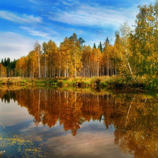 Схема вышивки «природа»