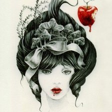 Схема вышивки «ВЗГЛЯД ВОЛЧИЦЫ»