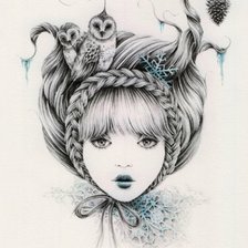 Схема вышивки «МАЛЕНКАЯ СНЕЖАНА»