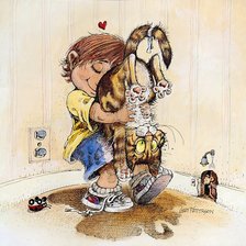 Схема вышивки «Кооотик!»