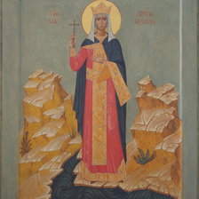 Схема вышивки «Святая Александра»