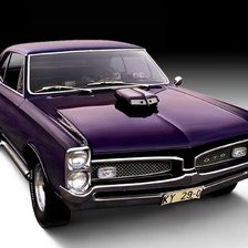 Схема вышивки «Pontiaс GTO 1969»