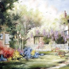 Схема вышивки «Серия "Пейзажи"»