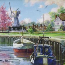 Схема вышивки «Серия "Пейзажи"»