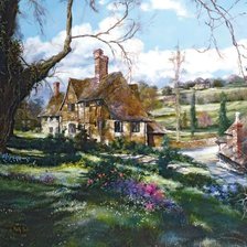 Схема вышивки «Серия "Пейзажи"»