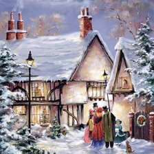 Схема вышивки «Серия "Пейзажи"»