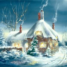 Схема вышивки «Серия "Пейзажи"»