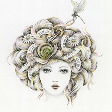 Схема вышивки «ДИПТИХ   "Две мелодии"»