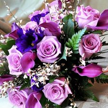 Схема вышивки «Букет»