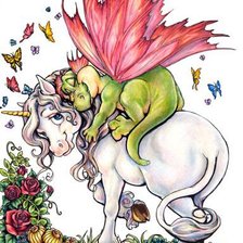 Схема вышивки «сказка»