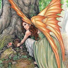 Схема вышивки «бабочка»