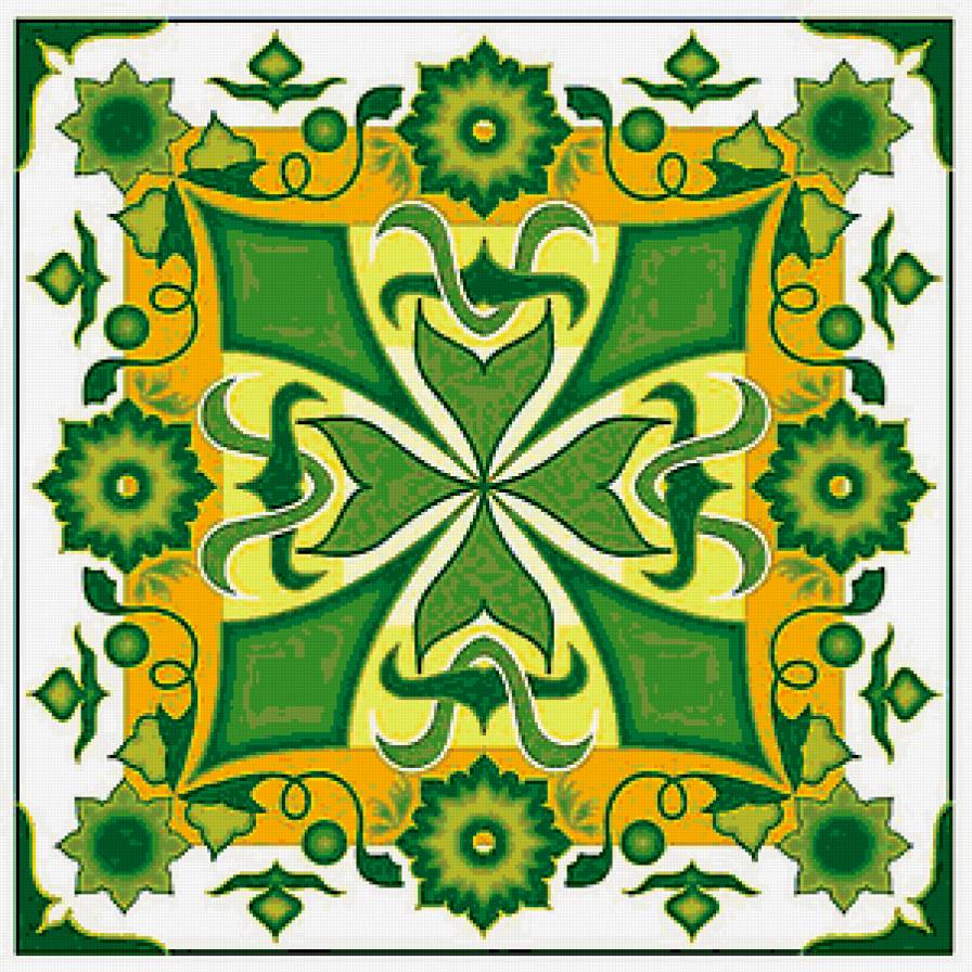 Орнамент для подушки - орнамент, узор, салфетка, подушка - предпросмотр