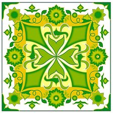 Схема вышивки «Орнамент для подушки»